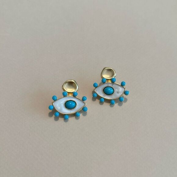 Evil eye earrings M690